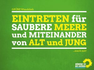 Unsere Wandsbeker grüne Aktion: Eintreten für…