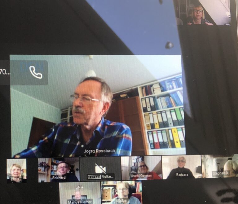 Digitales Treffen der GRÜNEN 60plus