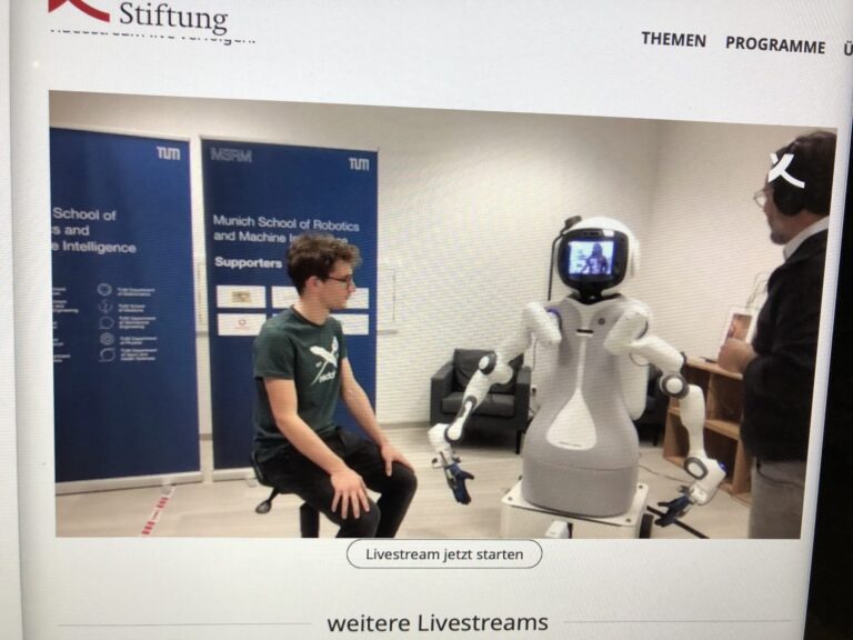 „Garmi, ruf die Ärztin an!“ – was Roboter schon alles können