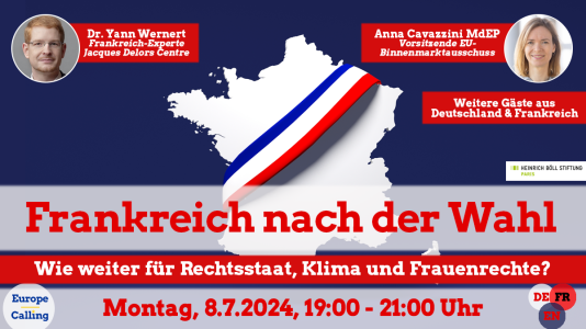 Webinar: Frankreich nach der Wahl